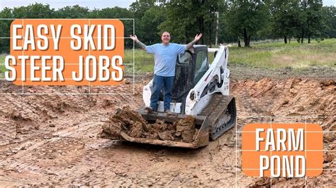 asp skid steer|digging with a skid steer.